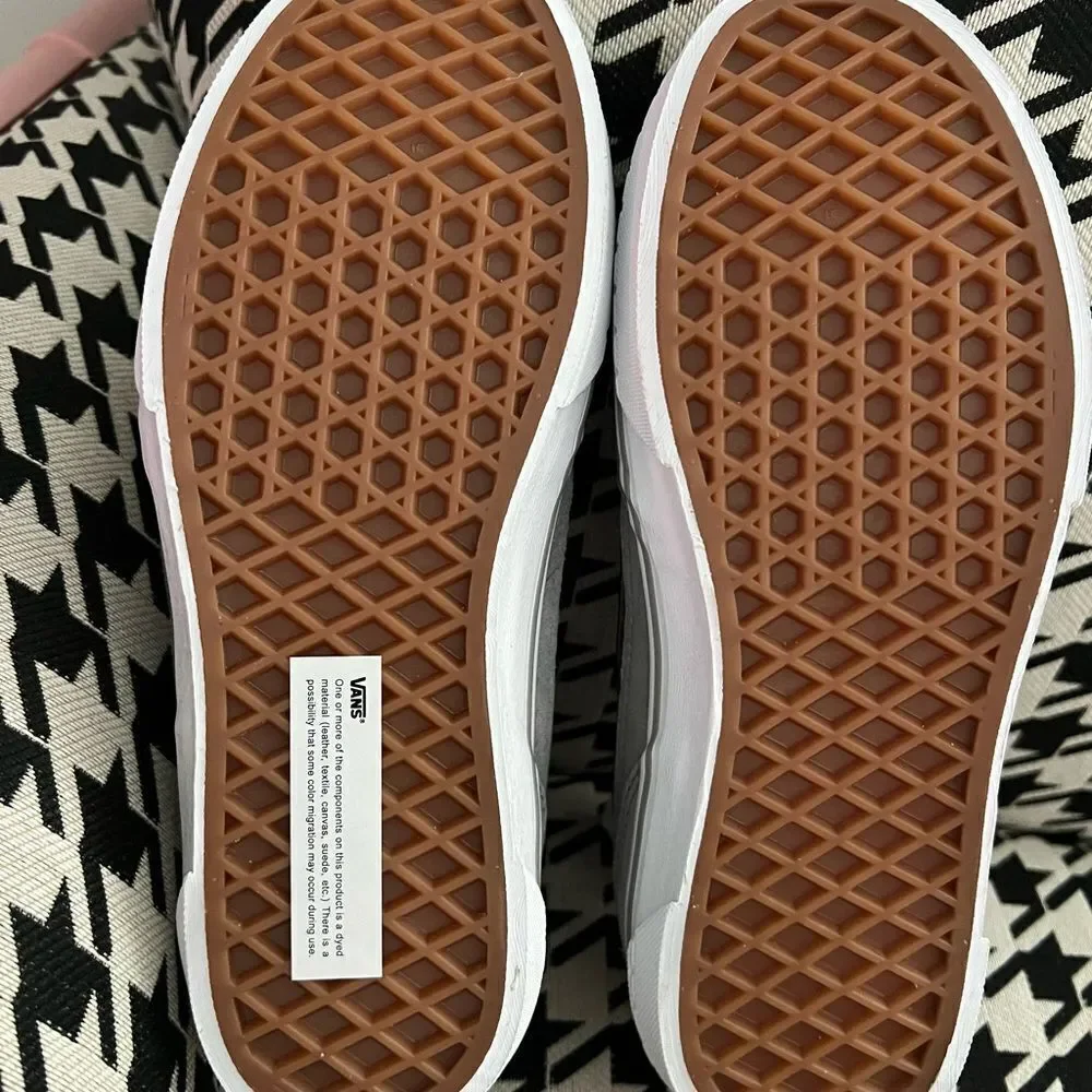 Vans Kids Sneakers Red and Gray